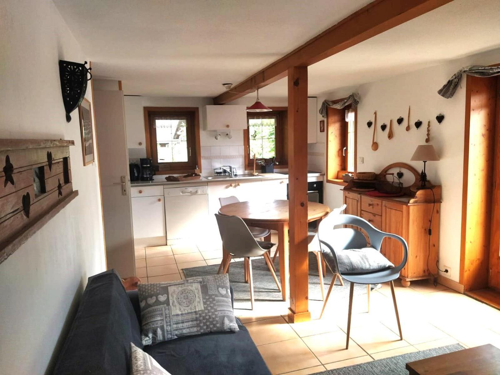 "Chalet Les Aravis" Chalet Et Appartements 르그랑보르낭 외부 사진