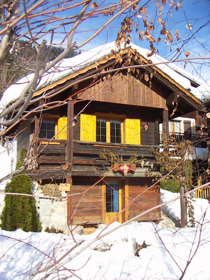 "Chalet Les Aravis" Chalet Et Appartements 르그랑보르낭 외부 사진